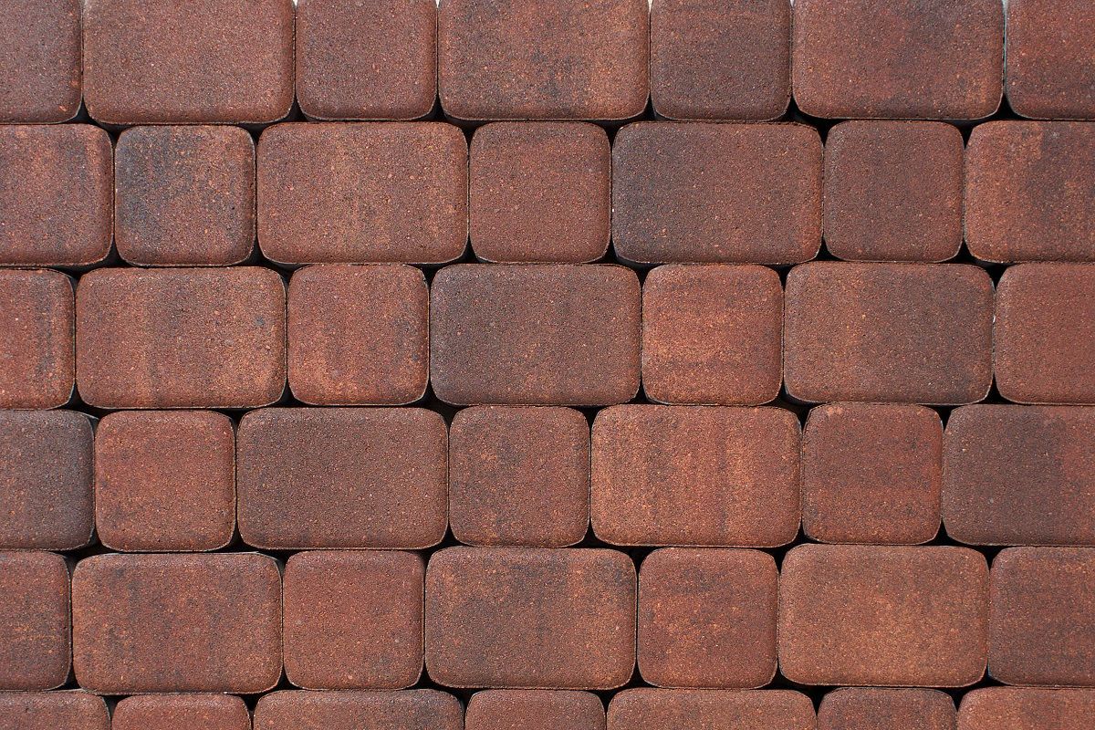 Тротуарная плитка КЛАССИКО Б.1.КО.6 Листопад гладкий Арабская ночь