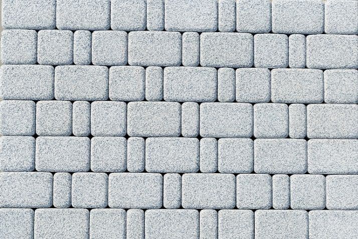 Тротуарная плитка КЛАССИКО Б.4.КО.6 StoneMix Бело-черный