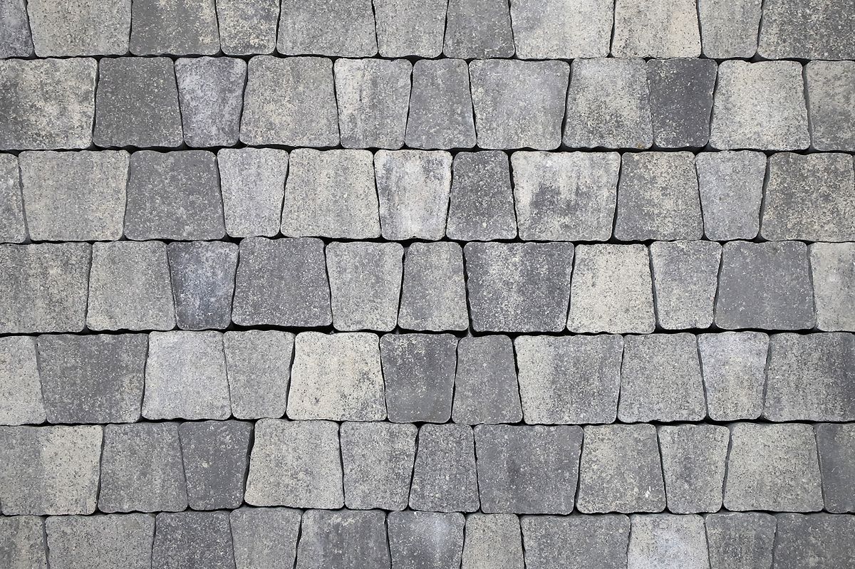 Тротуарная плитка АНТИК Искусственный камень Шунгит Б.3.А.6