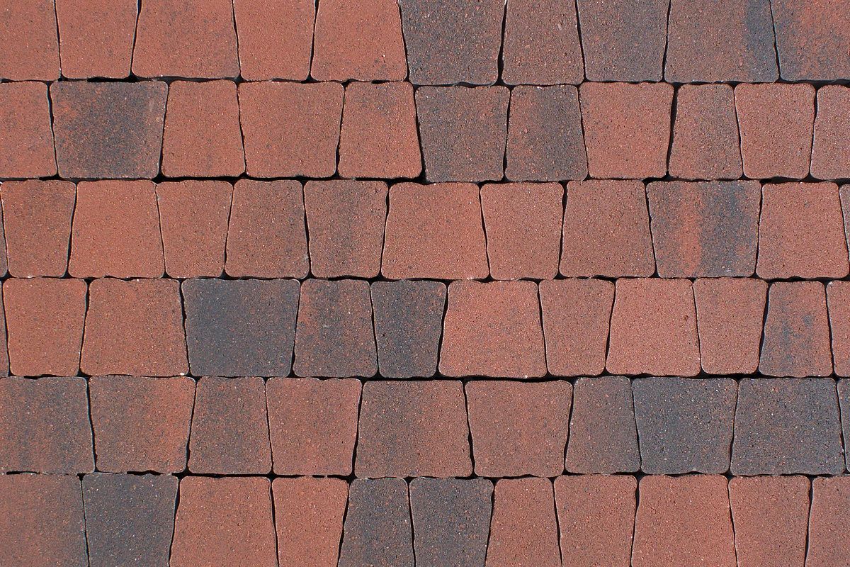 Тротуарная плитка АНТИК Б.3.А.6 Листопад гладкий Клинкер