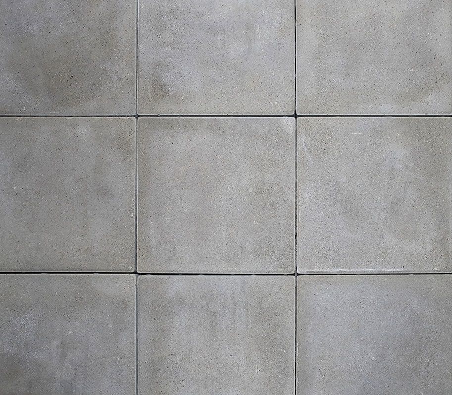 Тротуарная плитка КВАДРАТ Стандарт серый В.1.К.8
