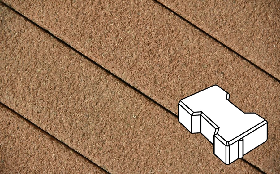 Плитка тротуарная Готика Premium Bronze, Катушка Б.2.Ф.6, №17, 200*165*60 мм