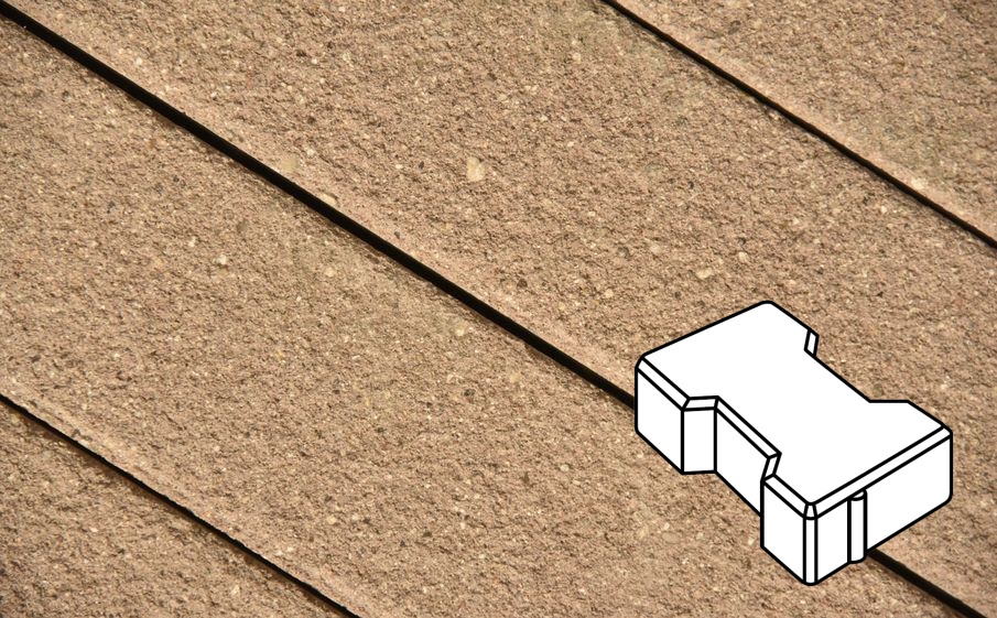 Плитка тротуарная Готика Premium Bronze, Катушка Б.2.Ф.6, №20, 200*165*60 мм