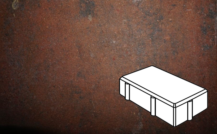 Плитка тротуарная Готика Natur, Брусчатка В.2.П.10/Г.2.П.10, Гавана, 200*100*100 мм