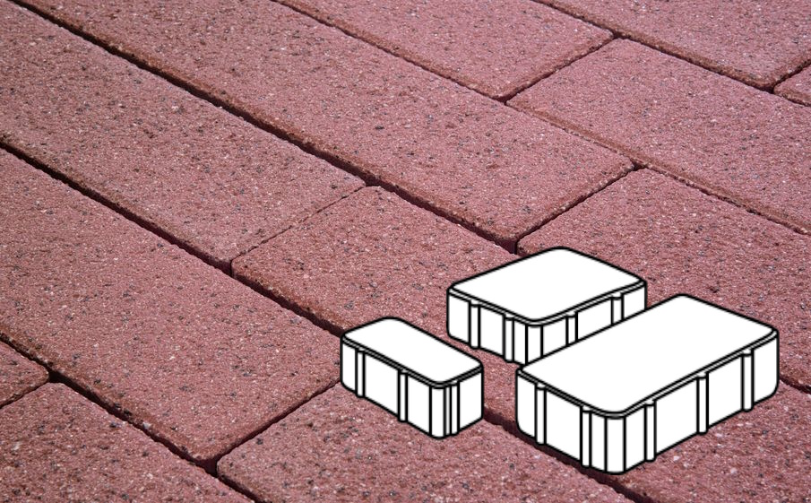 Плитка тротуарная Готика Granite FERRO, Новый Город В.2.Псм.8, Емельяновский 260/160/100*160*80 мм