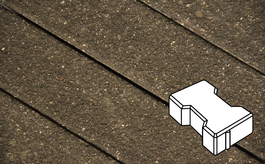 Плитка тротуарная Готика Premium Bronze, Катушка Б.2.Ф.6, №14, 200*165*60 мм