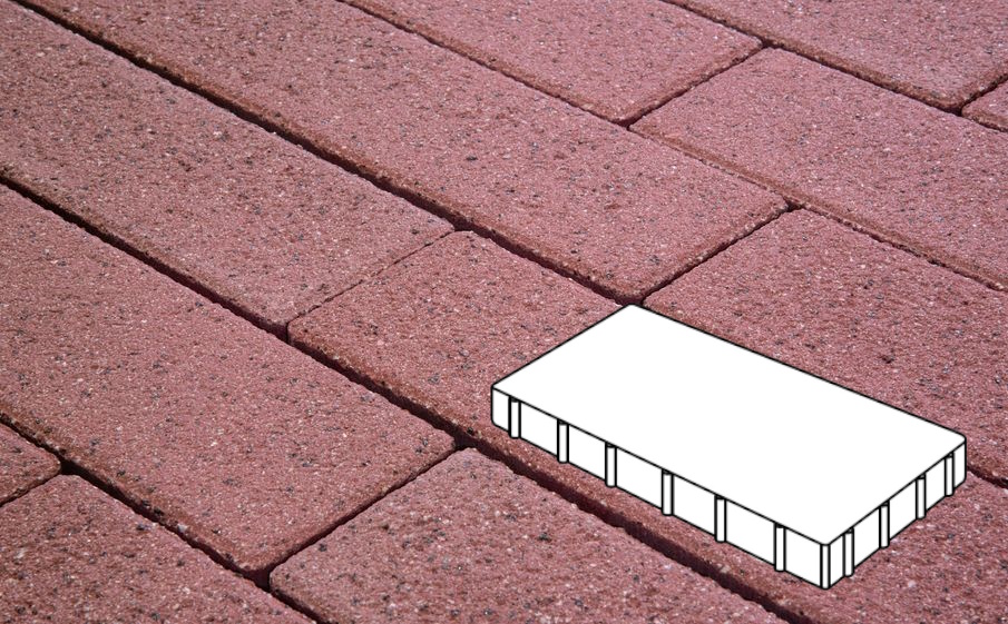 Плитка тротуарная без фаски Готика Granite FERRO, Плита Б.6.П.6, Емельяновский 600*300*60 мм