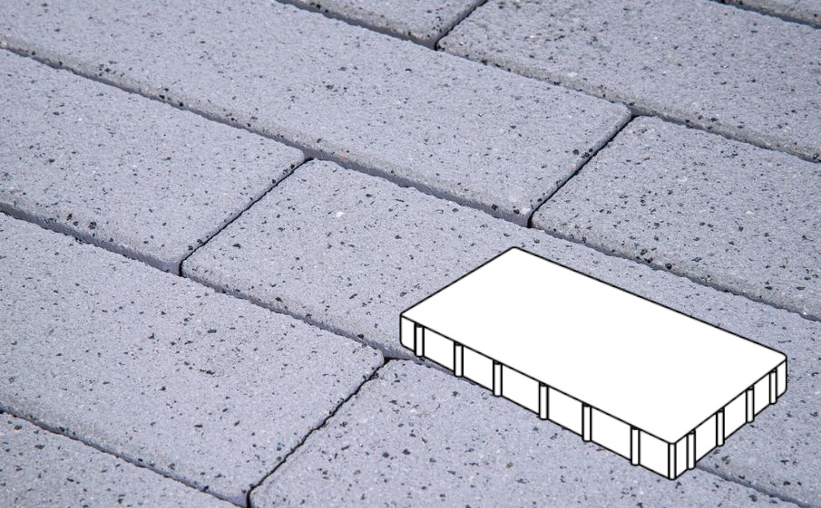 Плитка тротуарная без фаски Готика Granite FERRO, Плита Б.6.П.6, Цветок Урала 600*300*60 мм