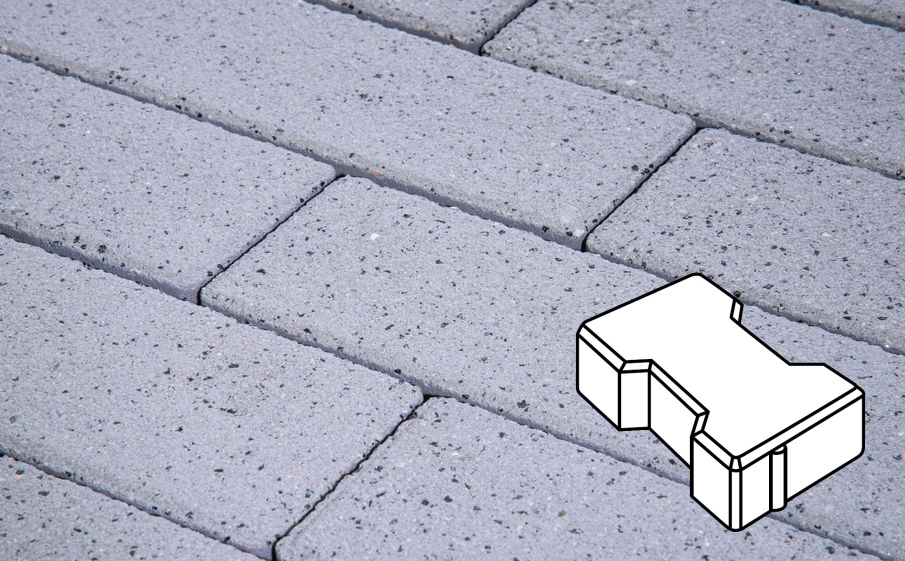 Плитка тротуарная Готика Granite FERRO, Катушка Б.2.Ф.6, Цветок Урала 197*162*60 мм