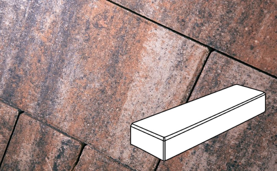 Плитка тротуарная Готика Natur, Паркет Б.3.П.6, Альпин, 300*100*60 мм